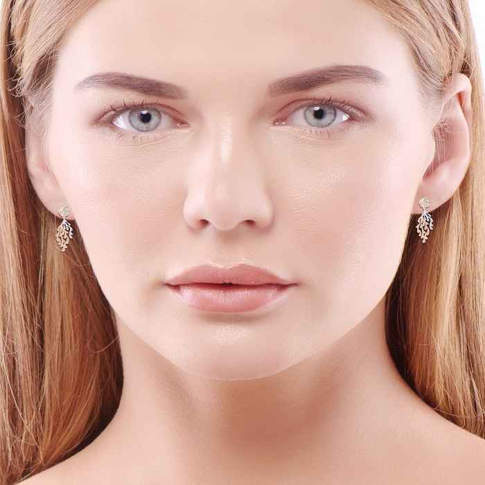 Diamond Ladies Earrings AF1029