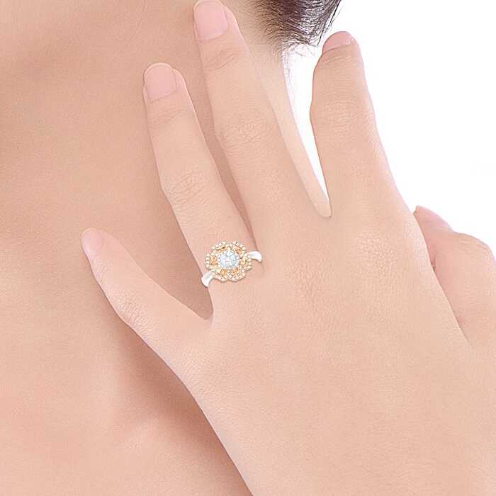 Diamond Ring Flourish CWF1236