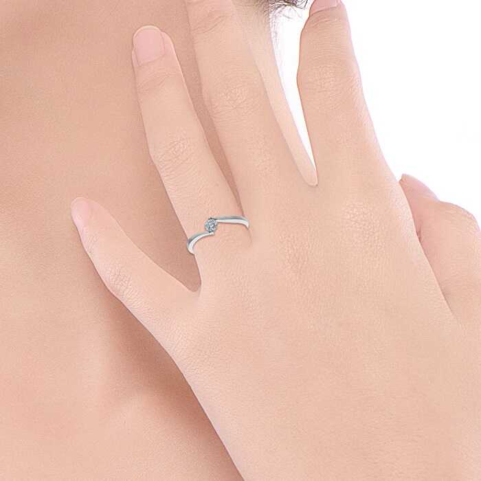 Diamond Ring Solitaire Round CWS0056