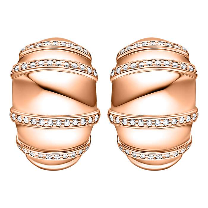 Diamond Earrings Bulky Domine S164-AF1703