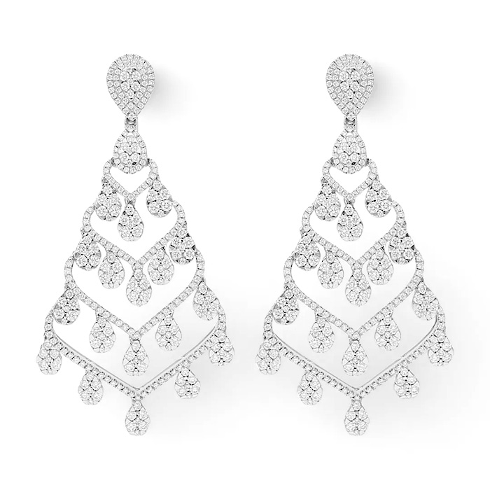 Diamond Ladies Earrings AF0387