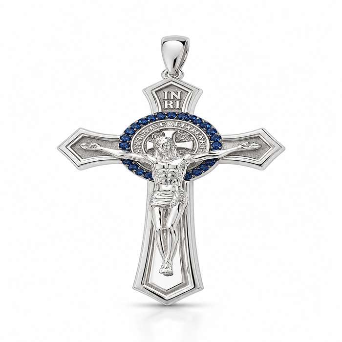 Diamond Pendant Cross LSF0203SB
