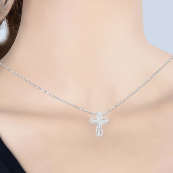 Diamond Pendant Illusion Listring LSF0092