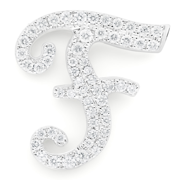 Lucky Charm Pendant - (Alphabet Pendant) LWF0405 - Lagi Lagi Tennis