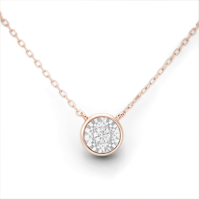 Mirage Diamond Necklace Solitaire LWS0139