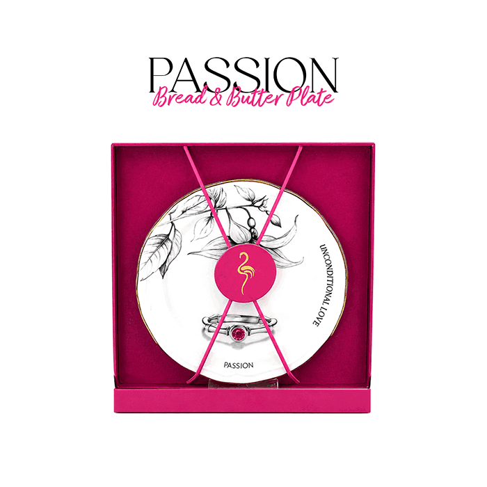 Passion Jewelry Bread & Butter Plate