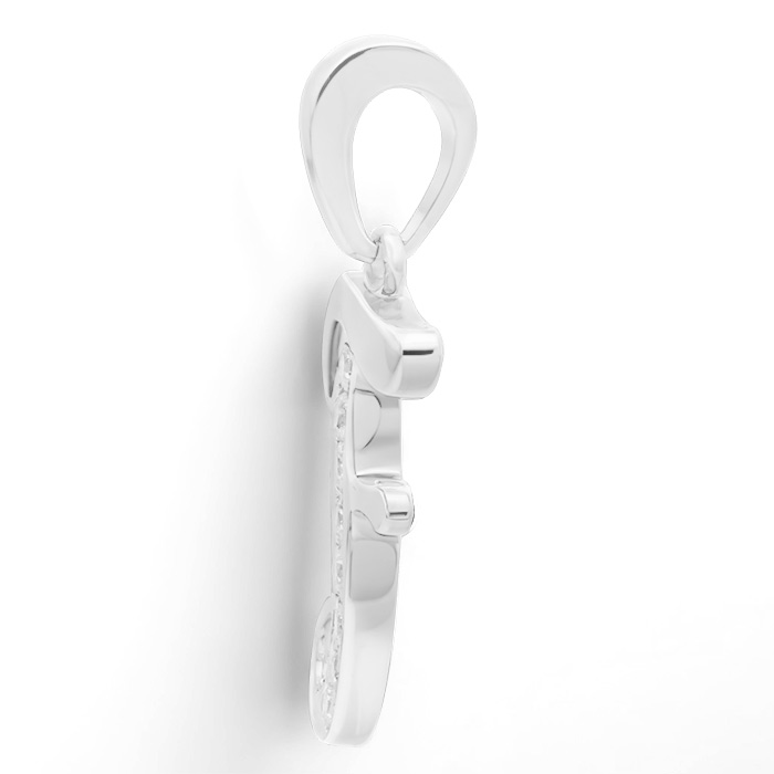 Diamond Pendant Alphabet LWF0448