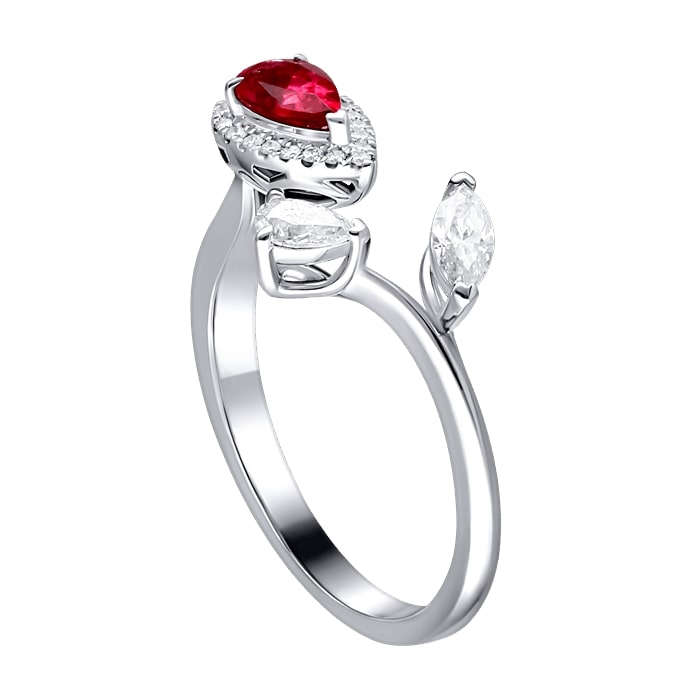 Diamond Ring Fuchsia CWF3377