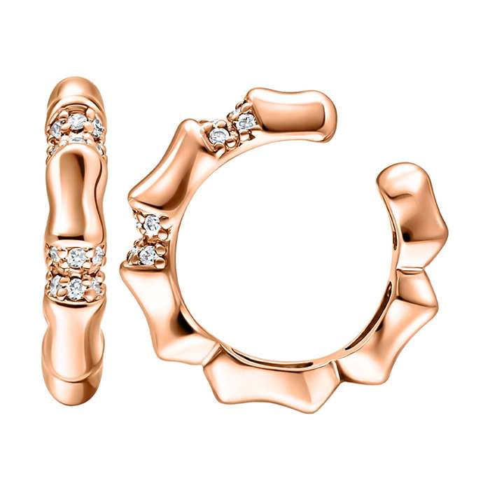 Diamond Earrings Bamboo AF1694