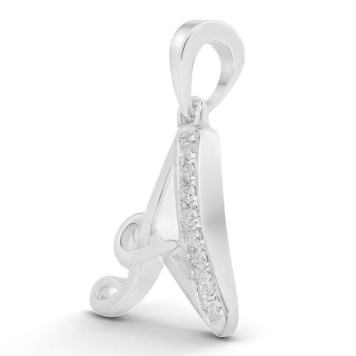 Diamond Pendant Alphabet LWF0443