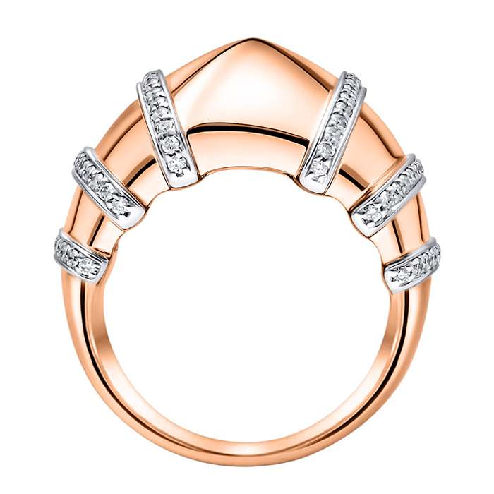 Diamond Ladies Ring Bulky Domine S164-CWF3693 Diamond Ladies Ring Bulky Domine S164-CWF3693