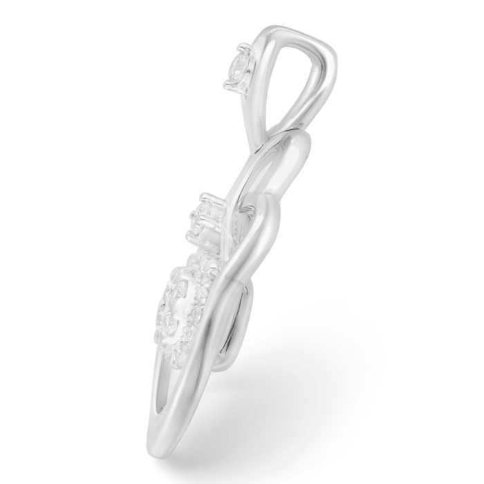 Diamond Pendant Illusion Lunar LWF0293