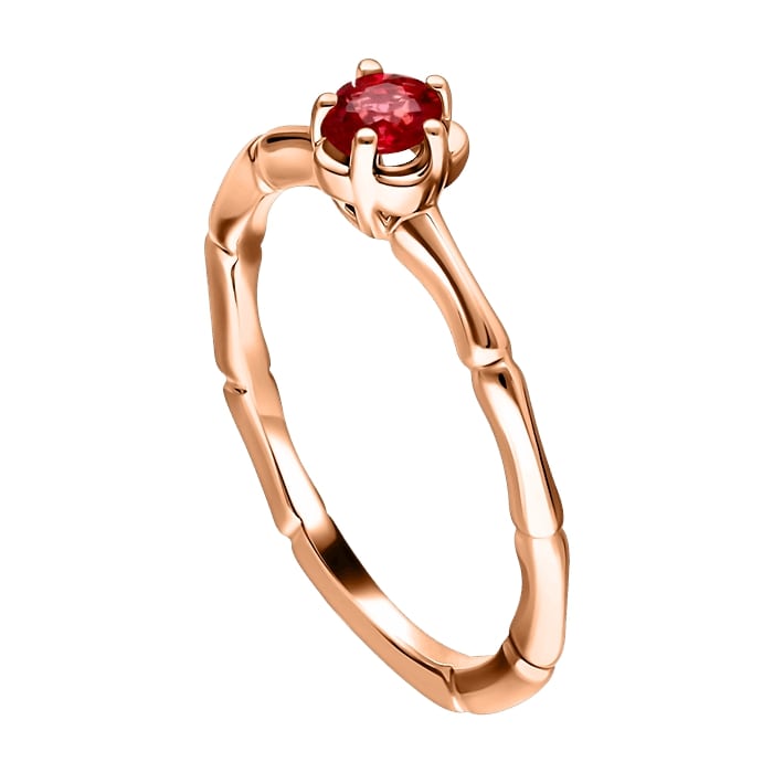Bamboo Diamond Ladies Ring CWS0524