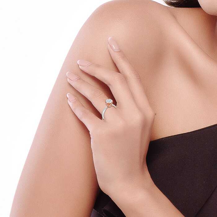 Diamond Ring Illusion Lotus JDR8064