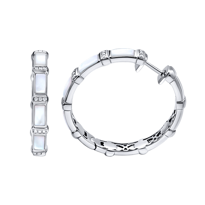 Bamboo MOP Diamond Earrings x Tasya Farasya S162-AF1669