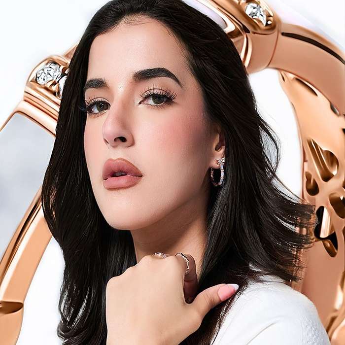 Bamboo MOP Diamond Earrings x Tasya Farasya S162-AF1669