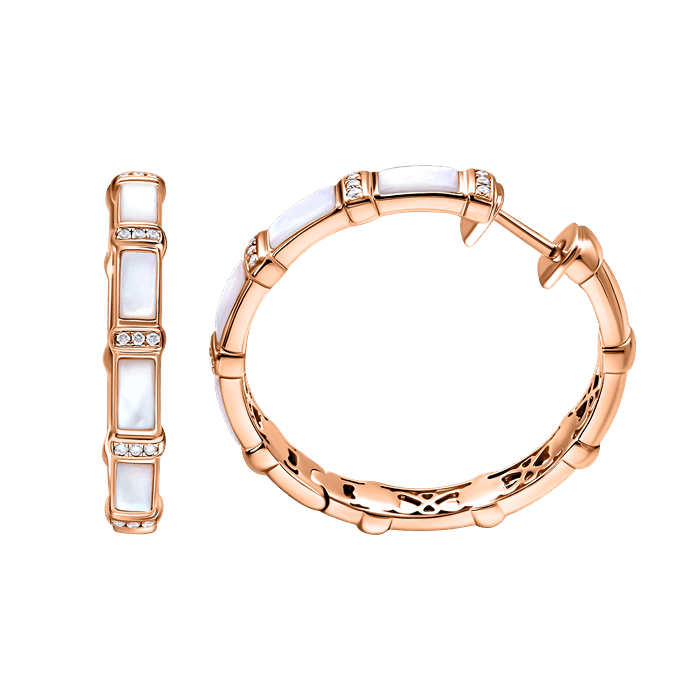 Bamboo MOP Diamond Earrings x Tasya Farasya S162-AF1669
