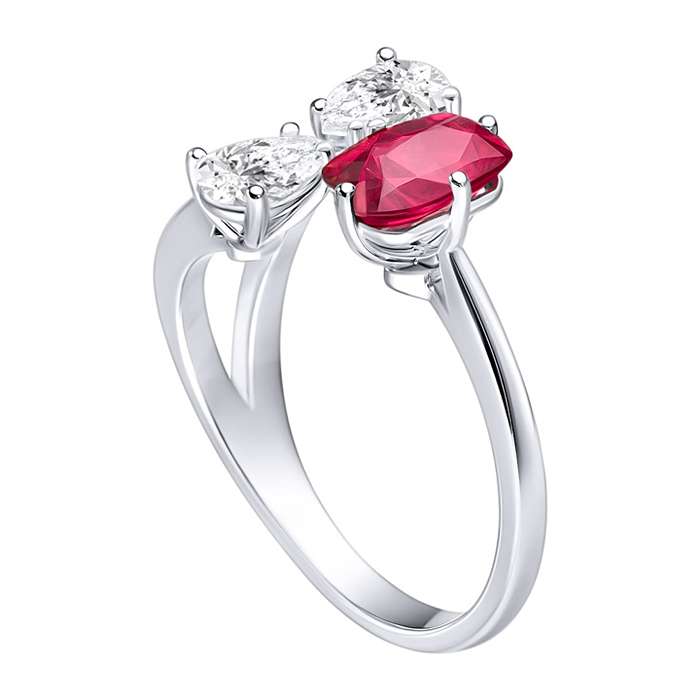 Diamond Ring Fuchsia CWSS0246 Diamond Ring Fuchsia CWSS0246