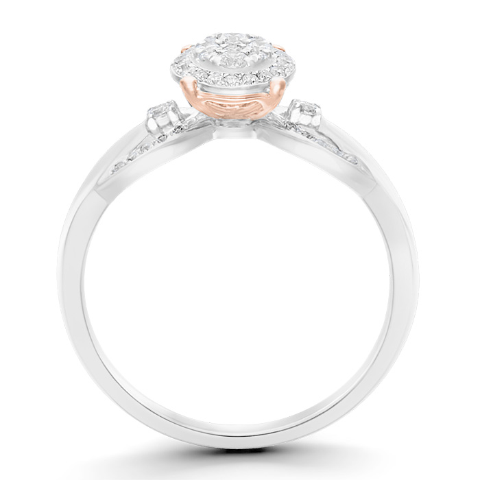 Diamond Ring Illusion Serenity JDR8062