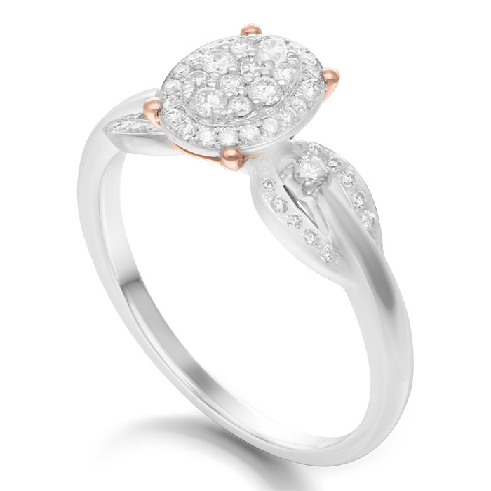 Diamond Ring Illusion Serenity JDR8062