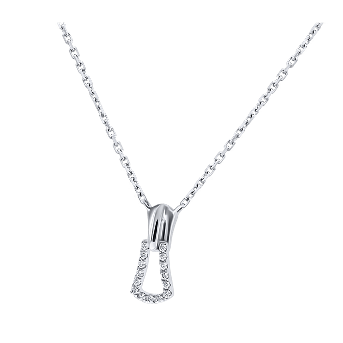Diamond Necklace Zipper S146-LWF1526 Diamond Necklace Zipper S146-LWF1526