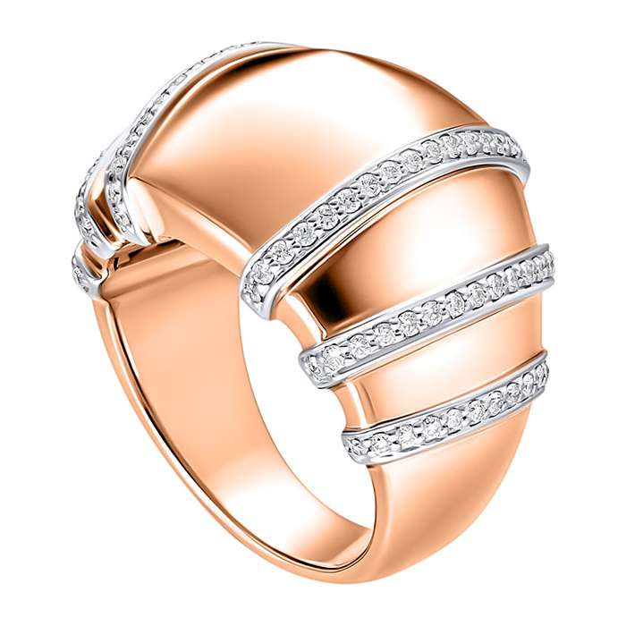 Diamond Ladies Ring Bulky Domine S164-CWF3693 Diamond Ladies Ring Bulky Domine S164-CWF3693