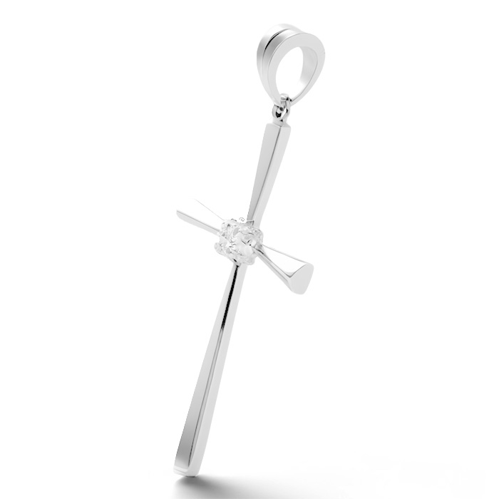 Diamond Pendant Illusion Cross LSS0005