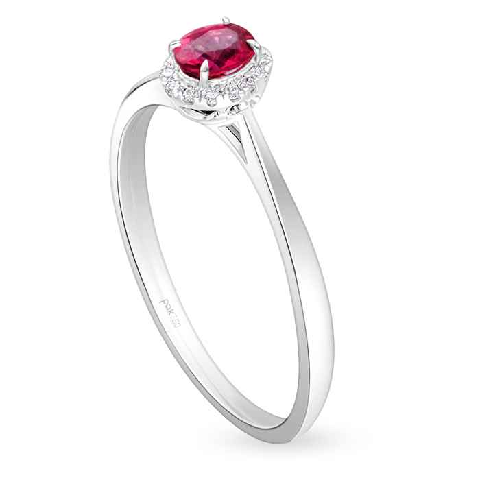 Diamond Ring Fuchsia CWF3093