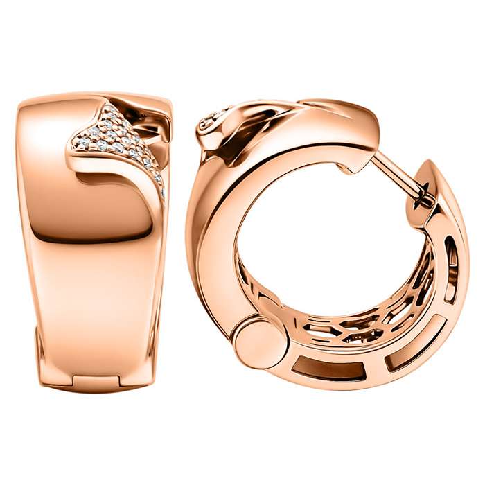 Diamond Earrings Bulky Domine S159-AF1686 Diamond Earrings Bulky Domine S159-AF1686